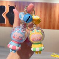 Cute Doll Pvc Metal Bag Pendant Keychain main image 5