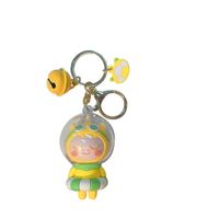 Cute Doll Pvc Metal Bag Pendant Keychain main image 3