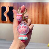 Cute Doll Pvc Metal Bag Pendant Keychain sku image 7