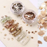 Fashion Solid Color Sequin Nail Patches 1 Set Nail Supplies main image 4
