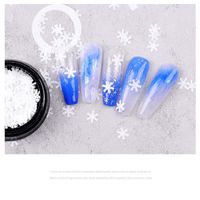 Mode Flocon De Neige Métal Ongles Correctifs 1 Jeu Nail Fournitures main image 1