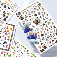 Fashion Animal Letter Paper Nail Patches 1 Set Nail Supplies main image 3
