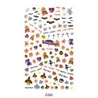 Fashion Animal Letter Paper Nail Patches 1 Set Nail Supplies sku image 10