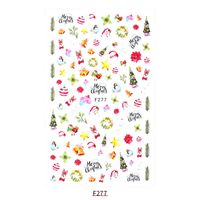 Moda Animal Letra Papel Parches De Uñas 1 Juego Suministros Para Uñas sku image 17