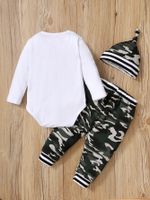 Fashion Dinosaur Camouflage Cotton Printing Pants Sets Baby Clothes main image 3
