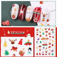 Cute Christmas Tree Snowflake Christmas Stickers Nail Decoration Accessories main image 6