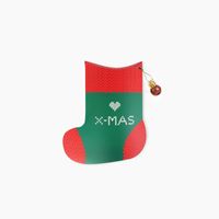 Christmas Simple Style Christmas Socks Paper Festival Gift Wrapping Supplies sku image 2