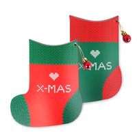 Christmas Simple Style Christmas Socks Paper Festival Gift Wrapping Supplies main image 4