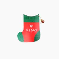 Christmas Simple Style Christmas Socks Paper Festival Gift Wrapping Supplies sku image 1