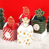 Christmas Christmas Christmas Tree Santa Claus Paper Festival Gift Wrapping Supplies 1 Piece main image 2