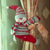 Christmas Santa Claus Snowman Elk Cloth Indoor Decorative Props main image 3