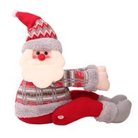 Christmas Santa Claus Snowman Elk Cloth Indoor Decorative Props main image 2