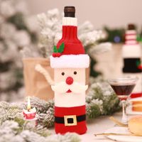 Christmas Santa Claus Snowman Cloth Family Gathering Gift Wrapping Supplies sku image 1