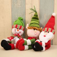Christmas Santa Claus Snowman Cloth Indoor Decorative Props main image 5