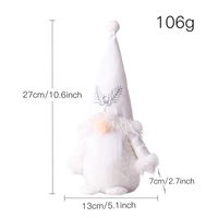 Christmas Solid Color Cloth Party Rudolph Doll sku image 1