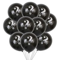 Date D'anniversaire Lettre Film D'aluminium Fête Ballons main image 4
