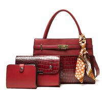 Women's Medium All Seasons Pu Leather Fashion Bag Sets main image 4