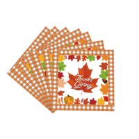 Thanksgiving Pumpkin Letter Paper Party Party Packs main image 2