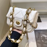 Women's Small All Seasons Pu Leather Solid Color Fashion Square Lock Clasp Chain Bag main image 5