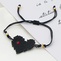 Valentine's Day Love Miyuki Rice Beads Bracelet sku image 7