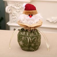 Christmas Simple Style Elk Cloth Party Gift Bags sku image 21