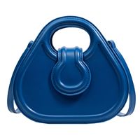 Women's Medium Pu Leather Solid Color Fashion Zipper Crossbody Bag main image 5