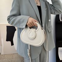 Women's Medium Pu Leather Solid Color Fashion Zipper Crossbody Bag main image 4