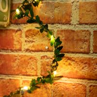 Christmas Casual Leaves Pvc Party String Lights main image 3