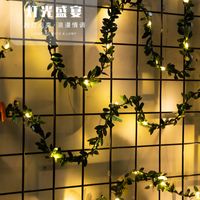 Christmas Casual Leaves Pvc Party String Lights main image 2