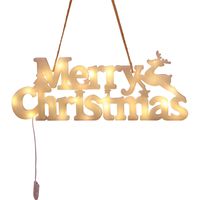 Christmas Cute Letter Plastic Party Lightings main image 5
