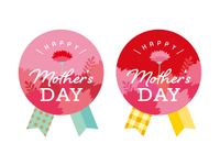 Mother's Day Heart Shape Pvc Holiday Gift Stickers sku image 4