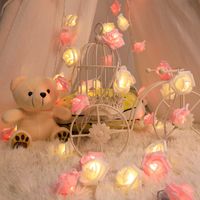 Valentine's Day Cute Rose Pvc Party String Lights main image 4