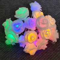 Valentine's Day Cute Rose Pvc Party String Lights sku image 3