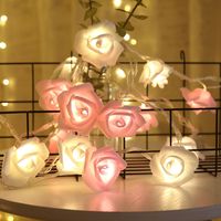 Valentine's Day Cute Rose Pvc Party String Lights sku image 19