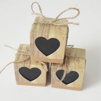 Valentinstag Herzform Papier Hochzeit Zubehör Für Geschenkverpackungen main image 3