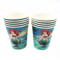Birthday Mermaid Paper Party Tableware sku image 6