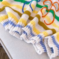 Fashion Stripe Knit Round Neck Long Sleeve Regular Sleeve Sweater main image 5