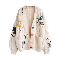 Women's Coat Long Sleeve Sweaters & Cardigans Elegant Fashion Cartoon main image 2