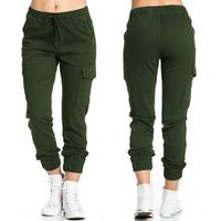 Women's Daily Fashion Solid Color Full Length Pocket Tapered Pants main image 7