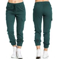 Women's Daily Fashion Solid Color Full Length Pocket Tapered Pants main image 8