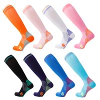 Unisex Fashion Stripe Nylon Jacquard Socks main image 4