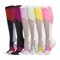 Unisex Sports Color Block Nylon Socks main image 2