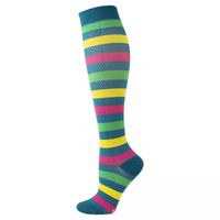 Unisex Sports Stripe Nylon Jacquard Socks main image 2