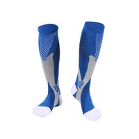 Unisex Mode Farbblock Nylon Jacquard Socken main image 5