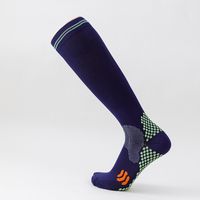 Unisex Mode Farbblock Nylon Jacquard Socken sku image 15
