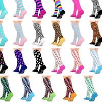 Unisex Sports Stripe Nylon Jacquard Socks main image 1