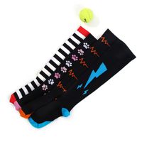 Unisex Sports Stripe Nylon Jacquard Socks main image 4