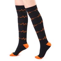 Unisex Sports Stripe Nylon Jacquard Socks main image 3