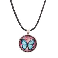 Fashion Butterfly Alloy Women's Pendant Necklace 1 Piece main image 2
