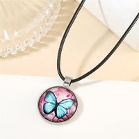 Fashion Butterfly Alloy Women's Pendant Necklace 1 Piece main image 4